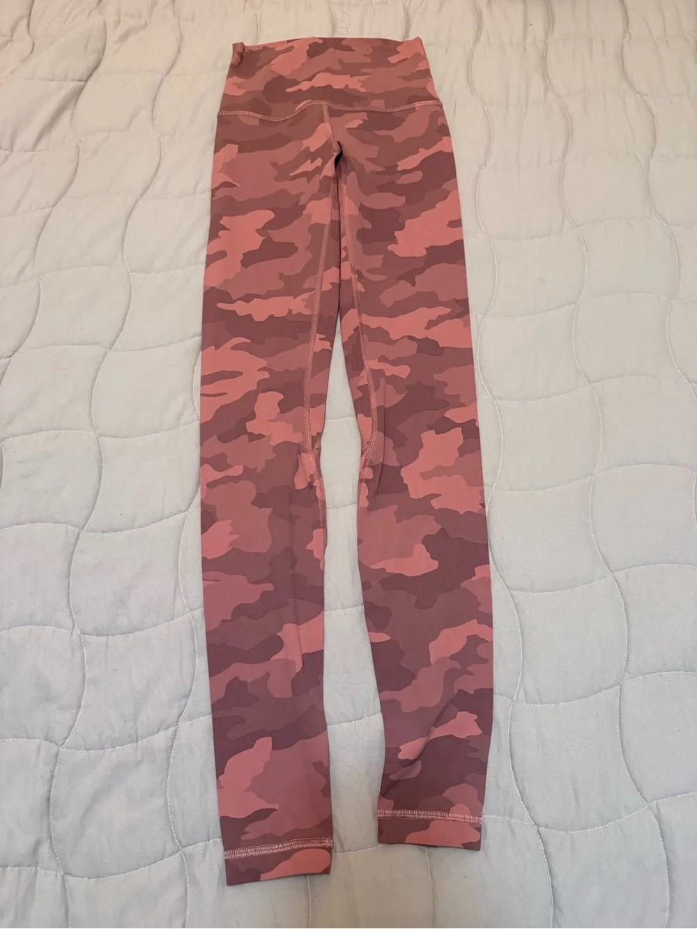 lululemon athletica Pink Camo Jeggings